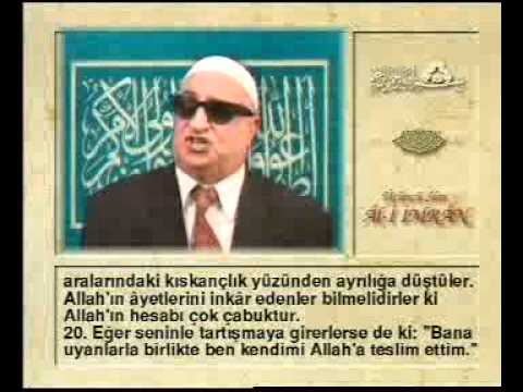 3. Cüz – Hafız Kani Karaca