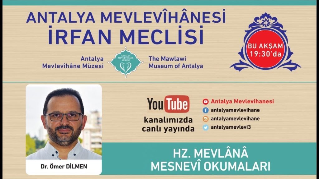 Dr. Ömer DİLMEN – MESNEVİ OKUMALARI (14) – 11.02.2021