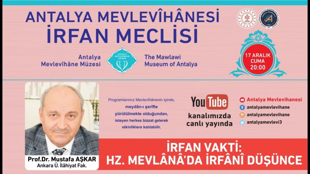 HZ. MEVLANA’DA İRFANİ DÜŞÜNCE / Mustafa AŞKAR