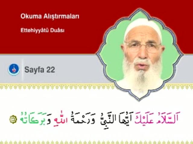 30 – Ettahiyyatü Duası