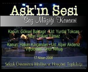 Aşkın Sesi – Saz Müziği Konseri