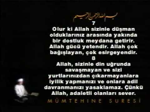 Fatih Çollak – Mümtehine Suresi