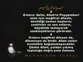 Fatih Çollak – Münafikun Suresi