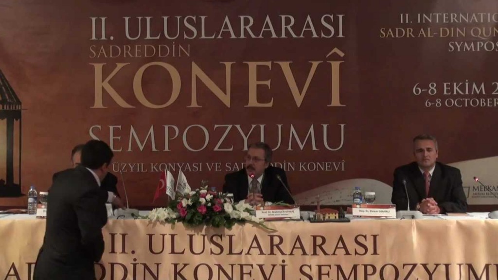 Uluslararası Sadreddin Konevi Sempozyumu – Açılış Paneli