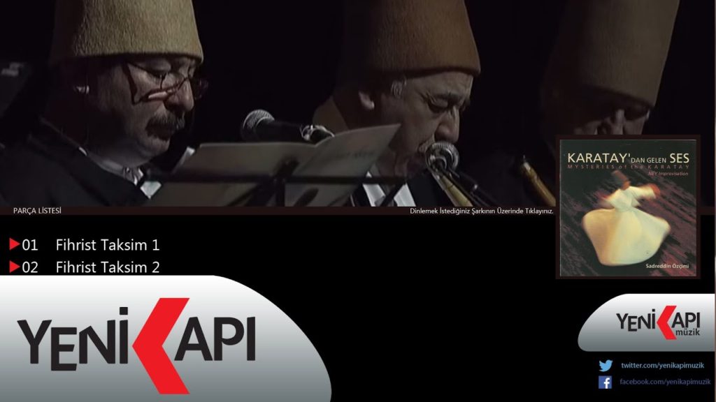 Sadrettin Özçimi – Fihrist Taksimi 1